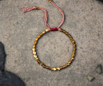 Tibetan Copper Beads Bracelet Handmade - For Healing, Strength & Protection-Belifi