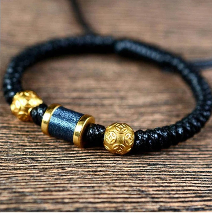 Chinese Coin Bracelet - Feng Shui Wealth Activator