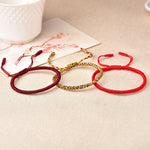 Tibetan Buddhist Knot Lucky Rope Bracelet-Belifi