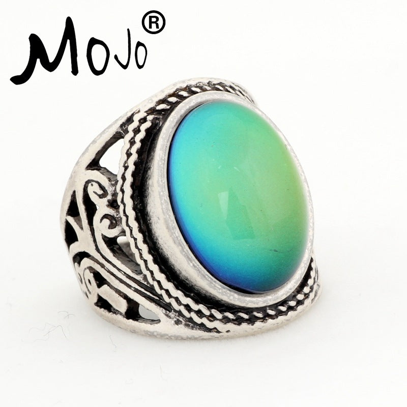 Belifi New-Age Mood Ring