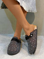 BelifiFlat Bottom Cross Water DiamondSandals