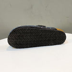 BelifiFlat Bottom Cross Water DiamondSandals