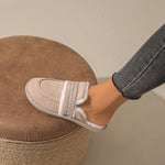 Belifi Winter Fleece-Lined Warm Comfortable Soft-Sole Cotton Shoes