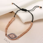 Spirit Warden - Hematite Evil Eye Charm Bracelet