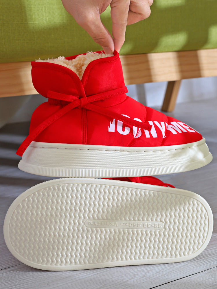 Belifi Women's High-Top Fashion Anti-slip Warm Cotton Shoes