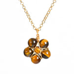 Belifi Moonstone Pentagram Necklace