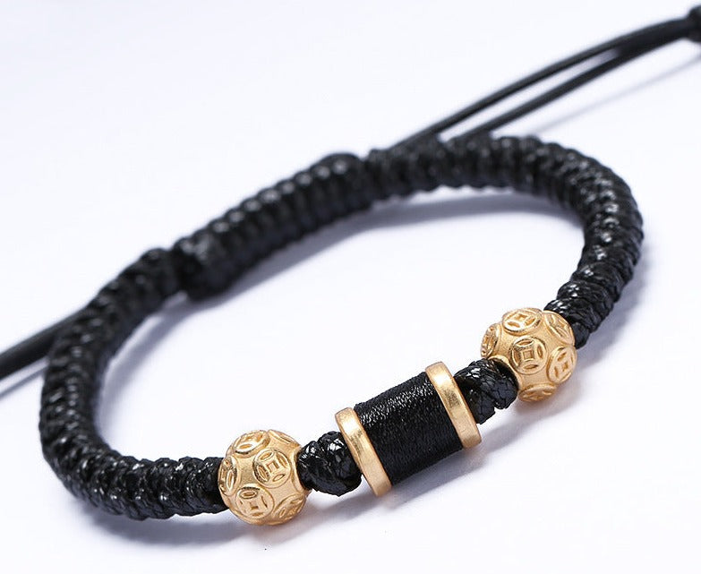 Chinese Coin Bracelet - Feng Shui Wealth Activator