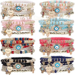 Vision of Love - Rose Quartz Evil Eye Bracelet