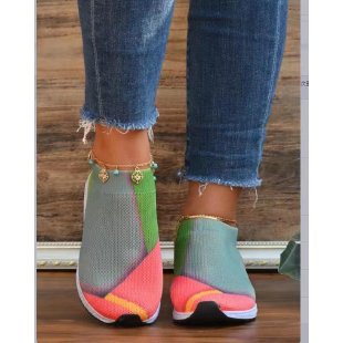 Belifi Women's Stylish Lightweight Flyknit Sports Casual Shoes