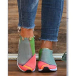 Belifi Women's Stylish Lightweight Flyknit Sports Casual Shoes