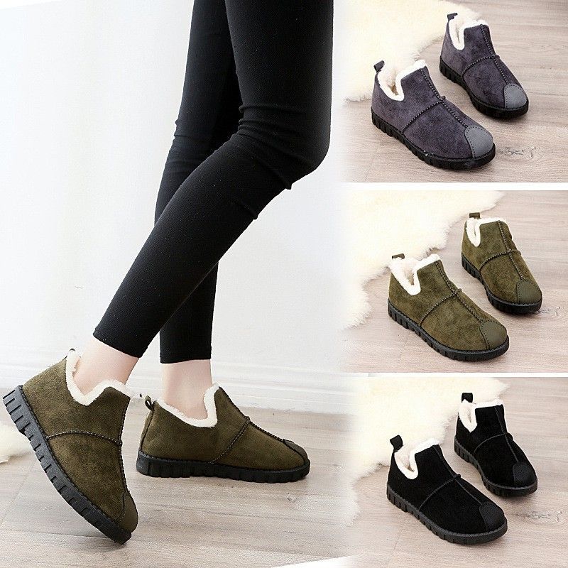 Belifi Winter Women's Down-filled Waterproof Fashion Cotton Shoes
