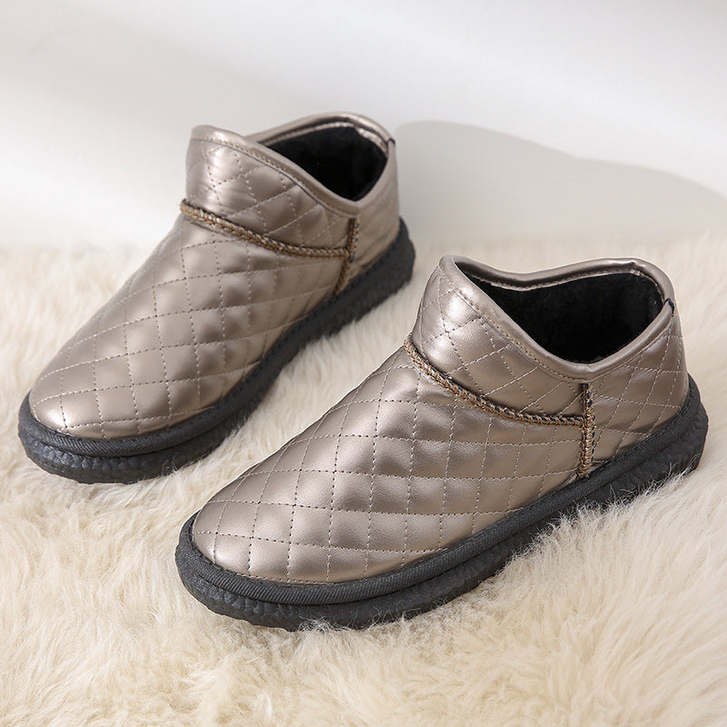 Belifi Winter Women's Fashionable Thick-Soled Anti-slip Snow Boots