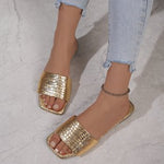 Belifi Pointed Toe Rhinestone Open-Toe Heels