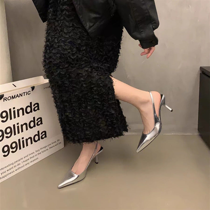 Belifi Slim in Style Back Hollow Thin High Heels