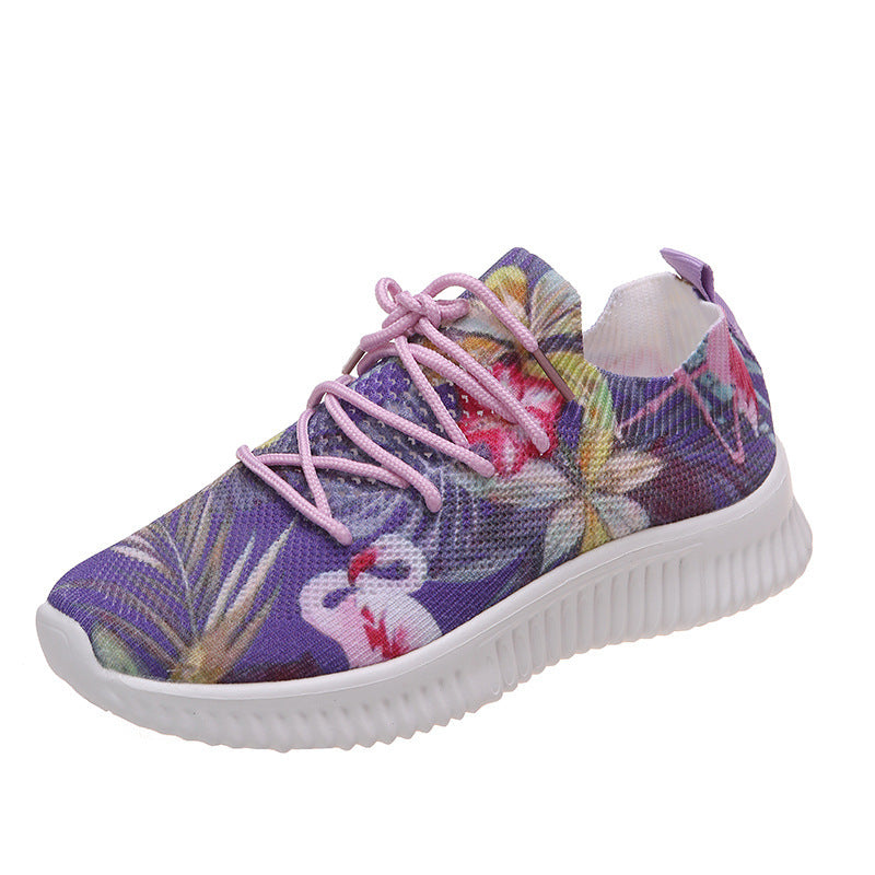 Belifi Women's Stylish Lightweight Flyknit Sports Casual Shoes