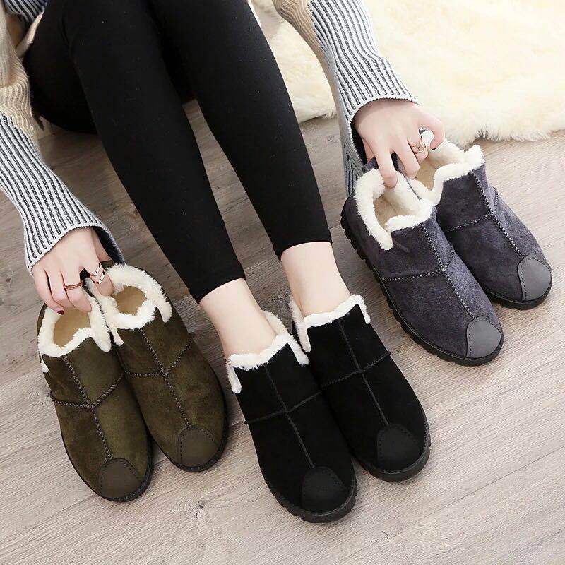 Belifi Winter Women's Down-filled Waterproof Fashion Cotton Shoes