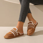 Belifi Winter Fleece-Lined Warm Comfortable Soft-Sole Cotton Shoes