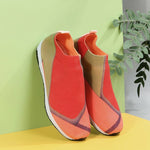 Belifi Women's Stylish Lightweight Flyknit Sports Casual Shoes