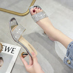 Belifi Fashionable Rhinestone Sandals