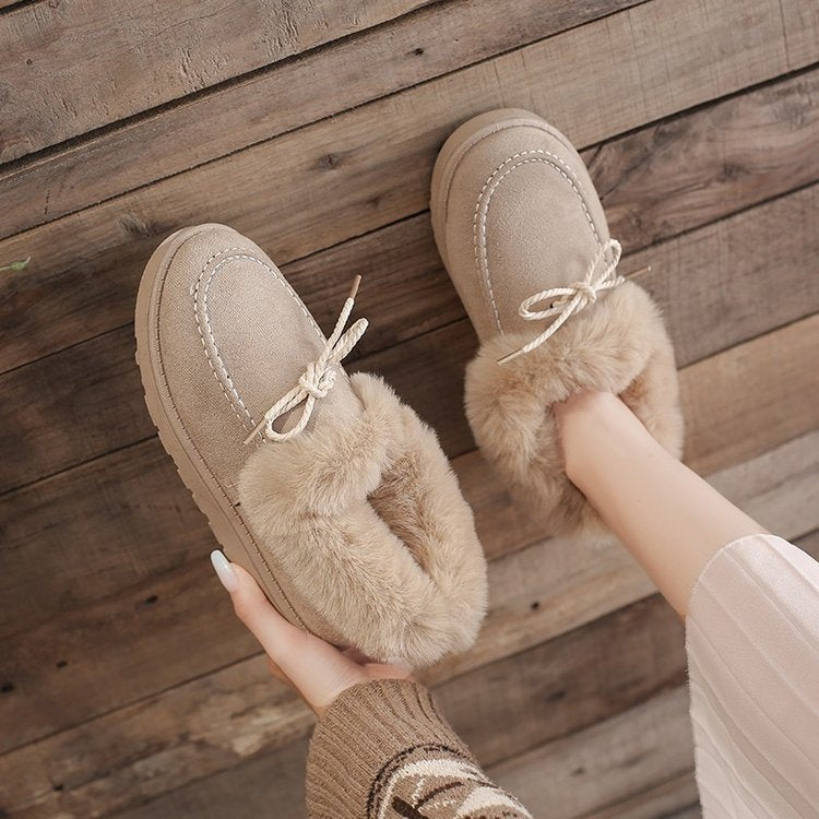 Belifi Winter Women's Fashionable Thick-Soled Anti-slip Snow Boots