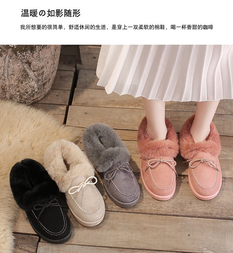 Belifi Winter Women's Fashionable Thick-Soled Anti-slip Snow Boots