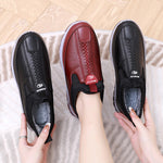 Belifi Women's Winter Comfortable Waterproof Leather Cotton Shoes