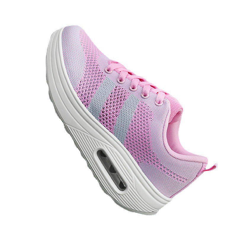 Belifi Winter Women's Breathable Lightweight Thick-Soled Platform Sports Shoes