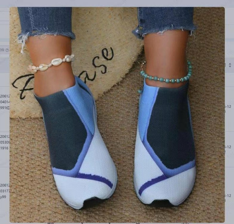 Belifi Women's Stylish Lightweight Flyknit Sports Casual Shoes