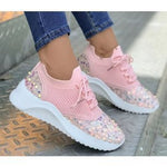 Belifi Autumn Women's Fashionable Comfortable Sequin Casual Sports Shoes