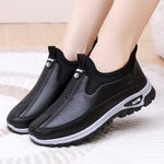 Belifi Women's Winter Comfortable Waterproof Leather Cotton Shoes