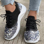 Belifi Autumn Women's Fashionable Comfortable Sequin Casual Sports Shoes