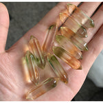 Crystal hexagonal column loose stone