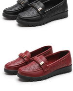 Belifi Comfortable and Breathable Genuine Leather Hollow Shoes