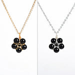 Belifi Moonstone Pentagram Necklace