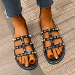 Belifi Platform Stud Sandals