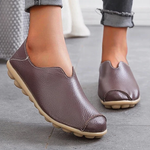 Belifi Casual flat heel cow tendon low top shoes