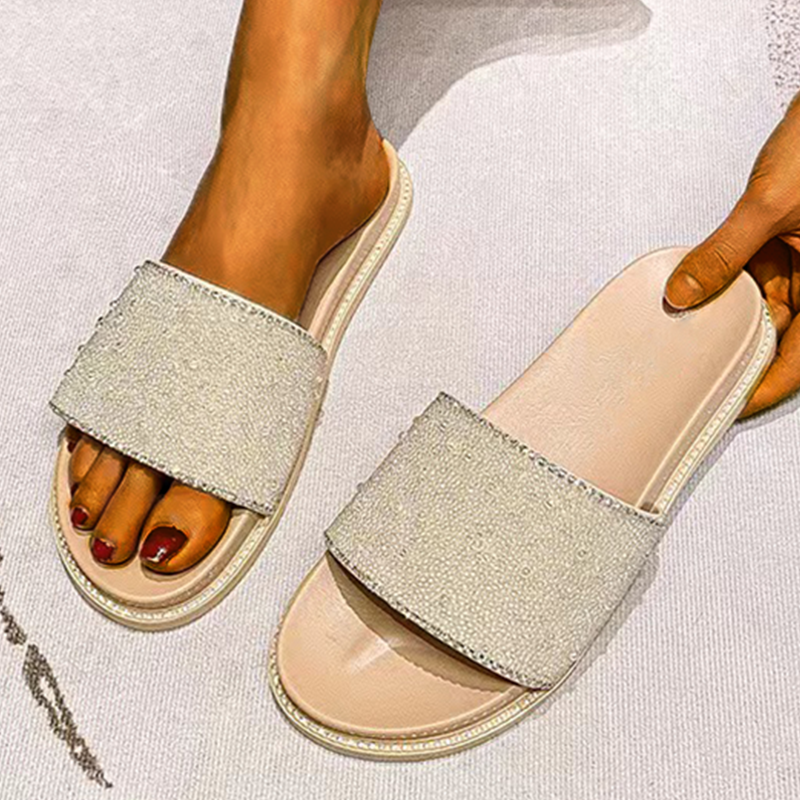 Belifi Glitter Fashion Bling Slippers