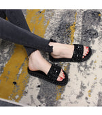 Belifi Soft Sole Non-Slip Sparkling Slippers