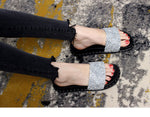 Belifi Soft Sole Non-Slip Sparkling Slippers