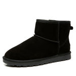 Belifi Women's flat short warm snow boots