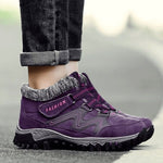 Belifi Snowy Villia Leather Ankle Boots