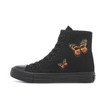 Belifi Casual Printed Butterfly High Top Shoes