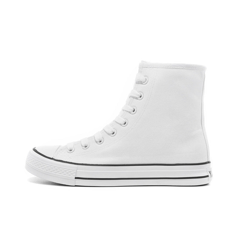 Belifi Simple Versatile Flat High-Top Shoes