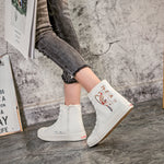 Belifi Casual Retro High Top Shoes