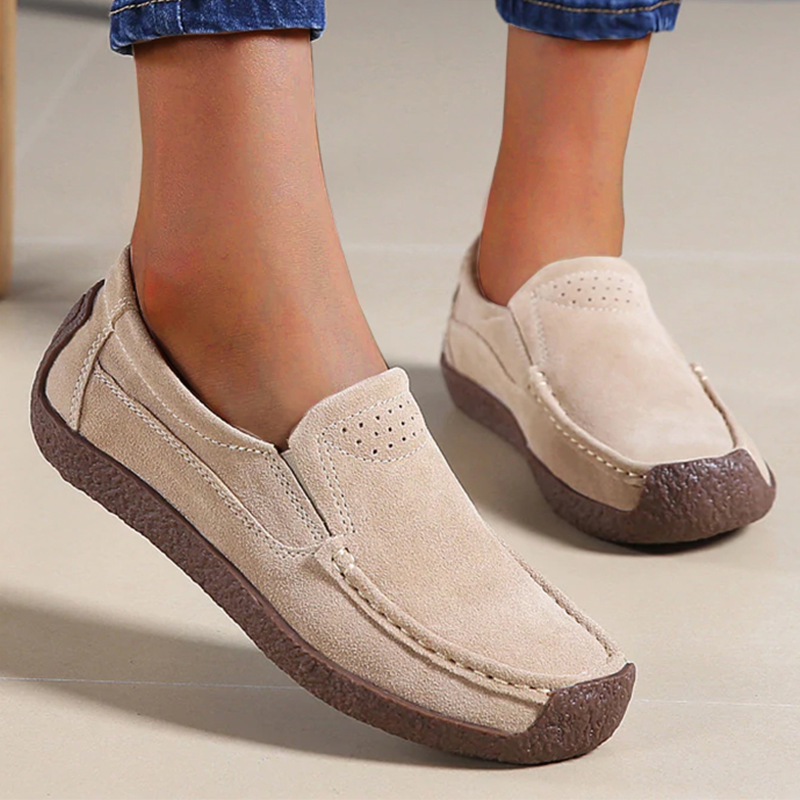 Belifi - Stylish casual sports flat bean snail shoes