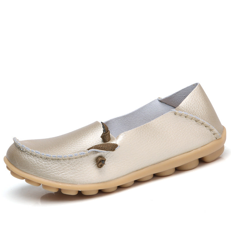 Belifi Women's Low Top Lace-up Flat Shoes