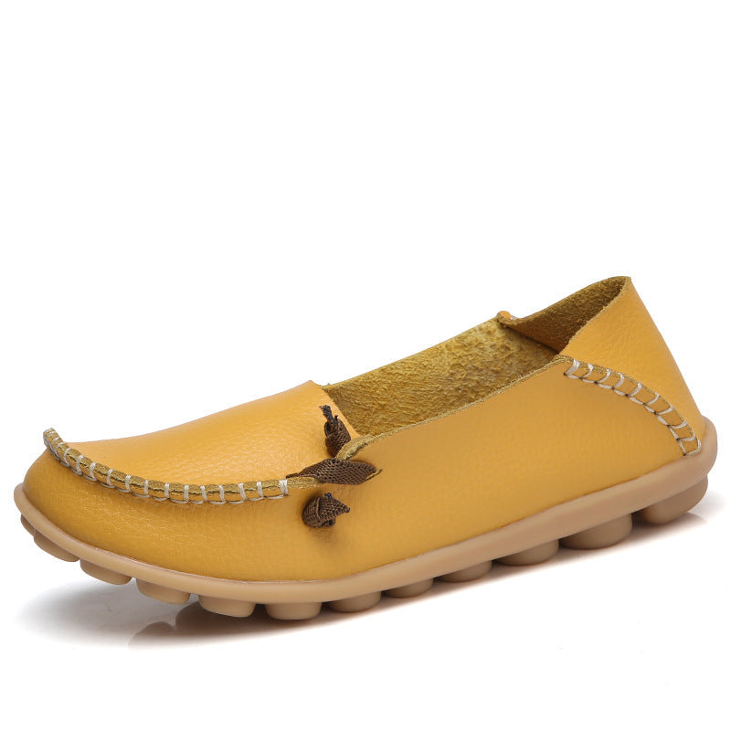 Belifi Women's Low Top Lace-up Flat Shoes