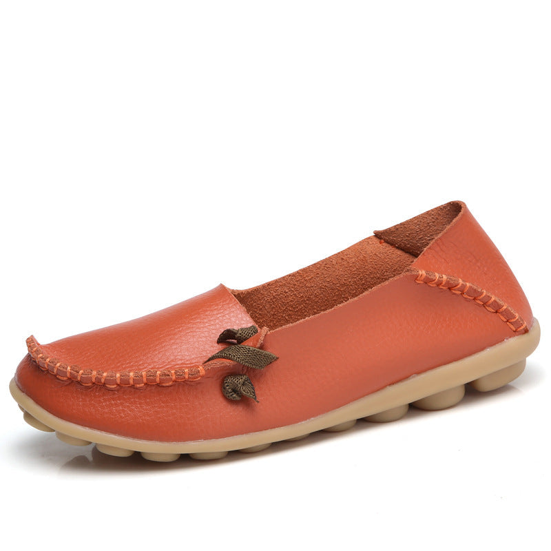 Belifi Women's Low Top Lace-up Flat Shoes