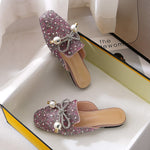 Belifi Flat Fashion Toe Slippers