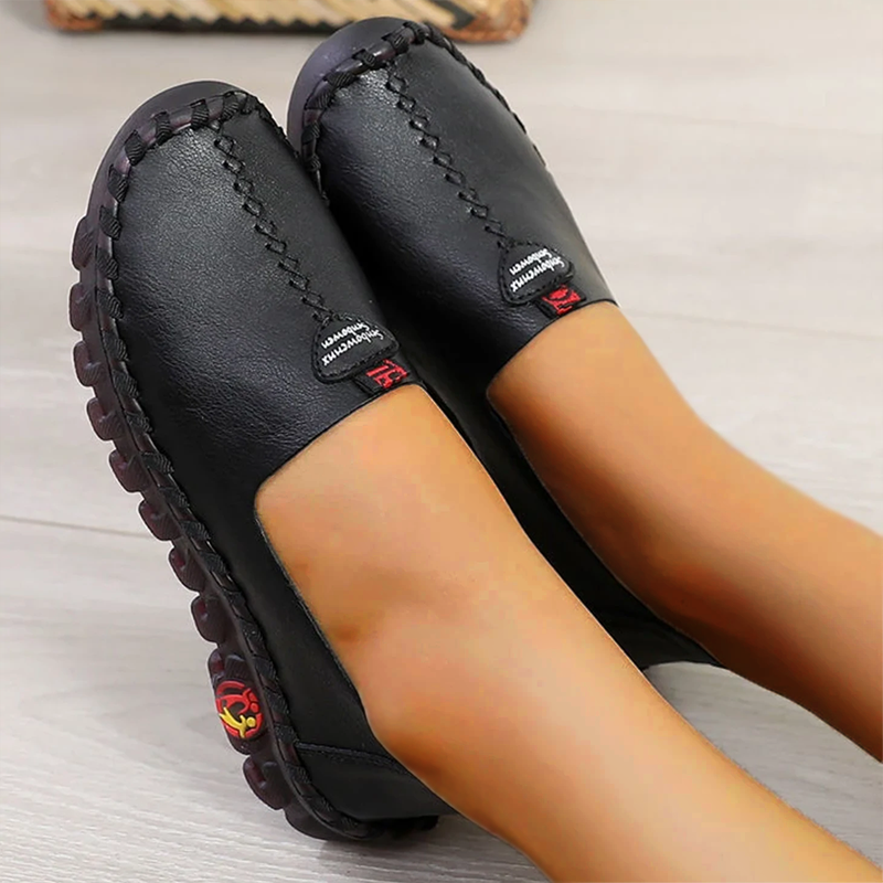 Belifi Women's Wide Fit Thick Sole Flats Shoes